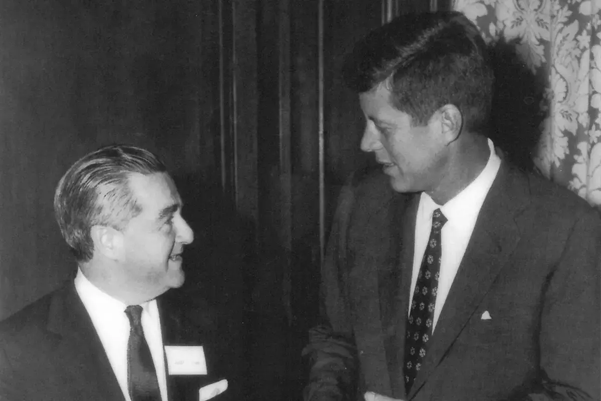 Dewey with JFK